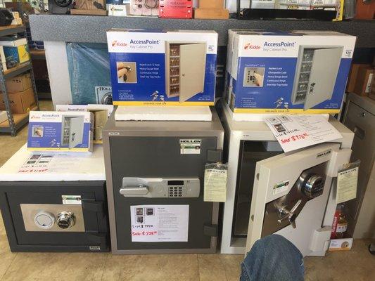 Many safes to choose from, in stock and ready for delivery.