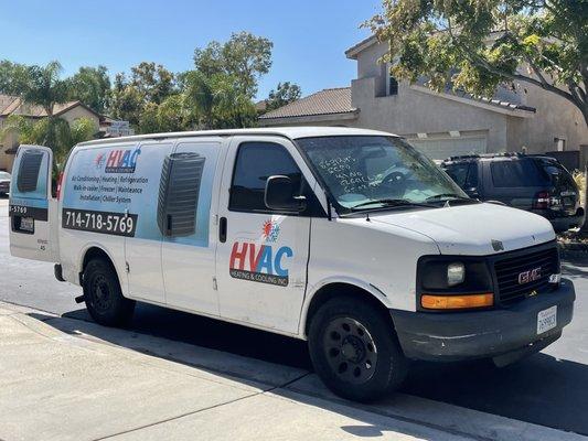 HVAC Service Van