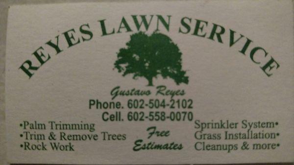 REYES LAWN SERVICE, INC