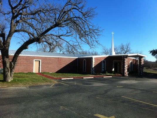 Metal roof replacement on church in Weatherford, TX