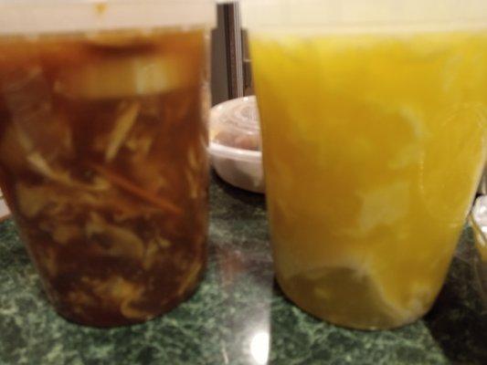 Hot and Sour Soup, Wonton Egg Drop Soup