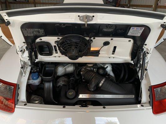 Engine bay detail!