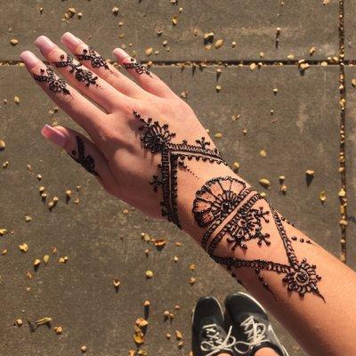 Henna I got done today!