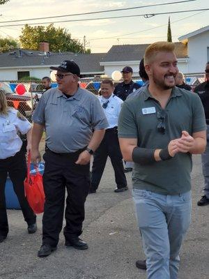 Our First National Night Out Community Event 2019  Serving in our Community!