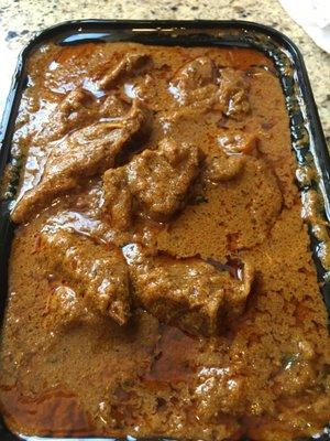 Lamb curry. Delicious!