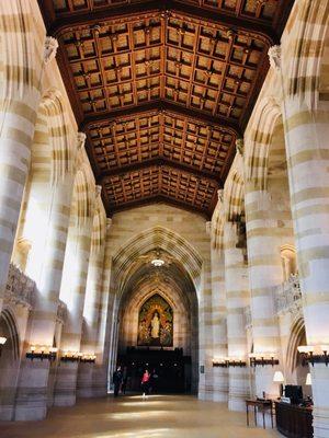 Yale Library Foyer