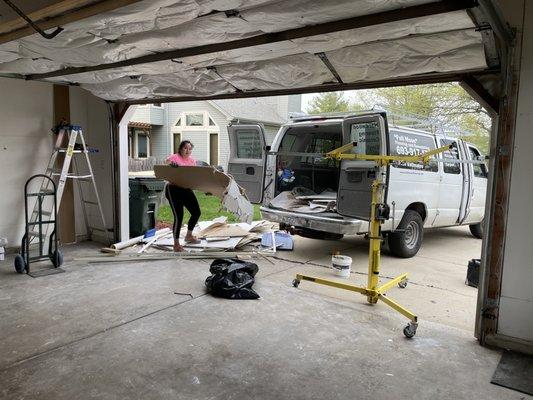 Garage remodel