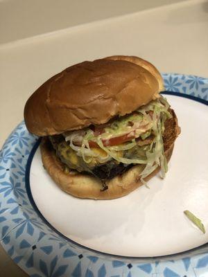 Arby's Deluxe Wagyu Steakhouse Burger