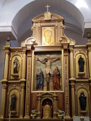 Alter in the chapel.