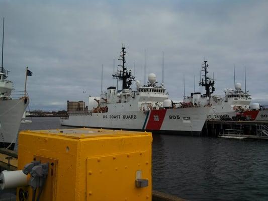 US Coast Guard Base Boston