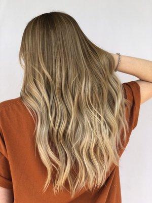 Blonde balayage