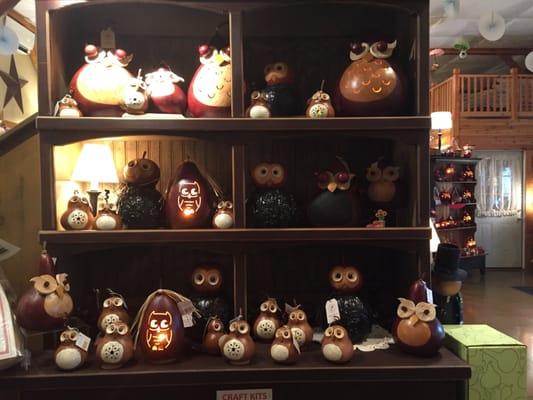 Owl Gourds