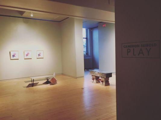 "Play" Exhibit by Cameron Seibold.