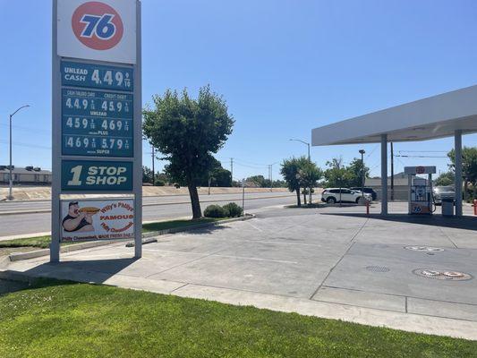 Gas Prices in June 2024 as well as the Willy's Phillys Logo