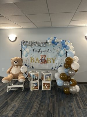 Baby shower decorations