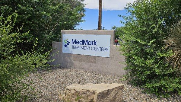 MedMark Treatment Centers Five Points outdoor signage.