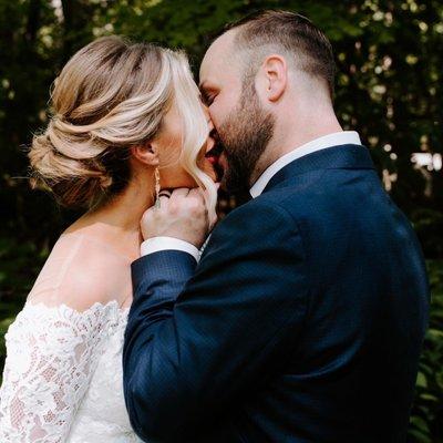 Wedding haircut