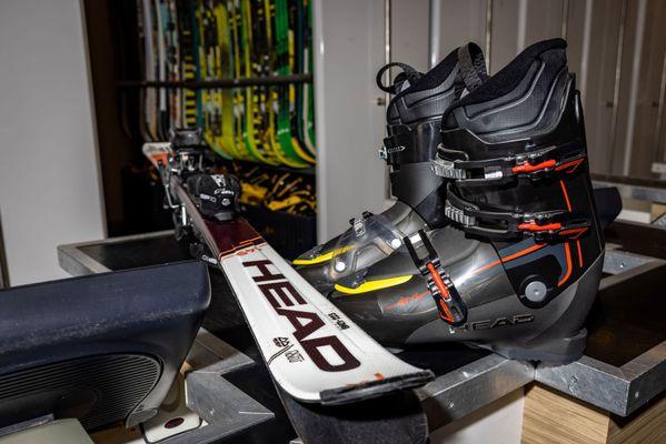 Ski rentals from our shop