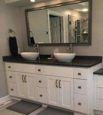 Custom bathroom cabinets in Buffalo NY