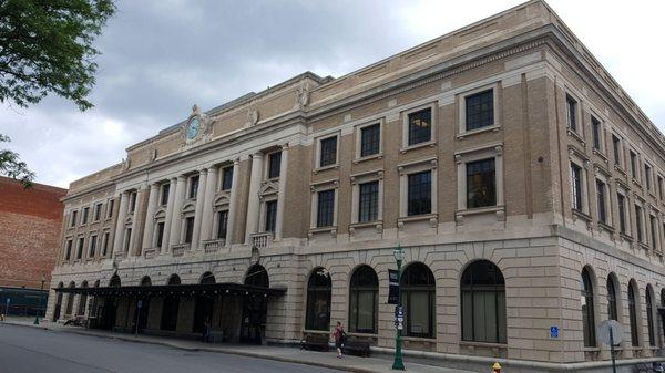 Front Facade for Utica Train Station