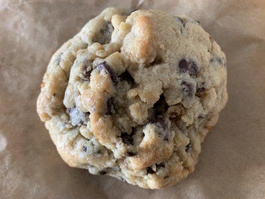 Chocolate Chip Walnut Molten Cookie