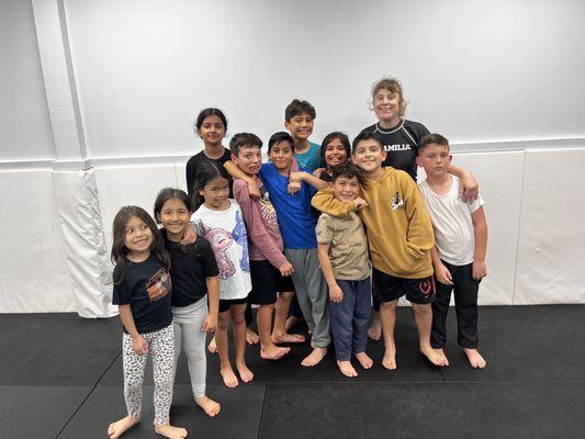 Kids no gi class