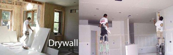 We have installed many sheets of Drywall over the years. we can install sound proof, water proof and fire resistant drywall.