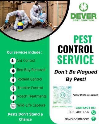 Dever Pest Control #Miamipestcontrol