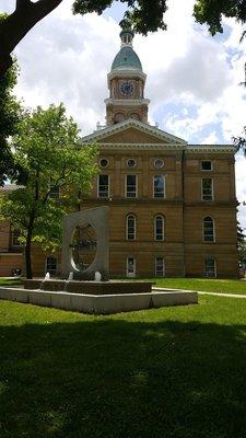 Facade for Hillsdale County Courthouse