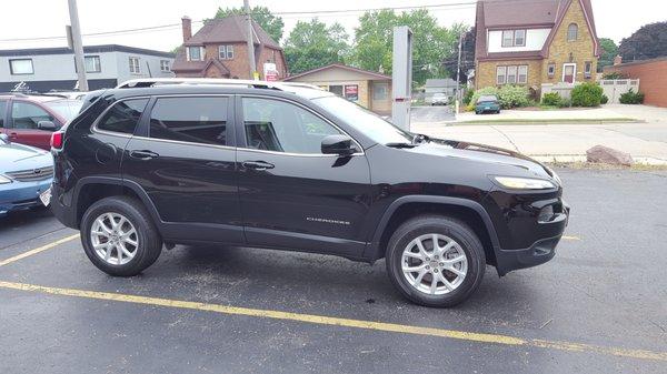 New Jeep Cherokee . Coated with Reactive Polymer No More Waxing