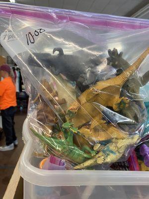 $10 bucks for a bag of cheap plastic Dino's. ‍