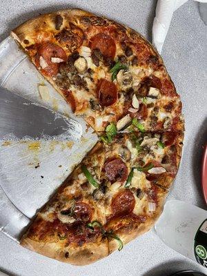 Loaded pizza 12"