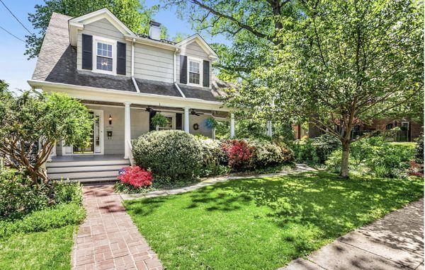 Very special to help long-time family friends purchase this charming Chevy Chase home.  They were delighted to be back in the DMV.