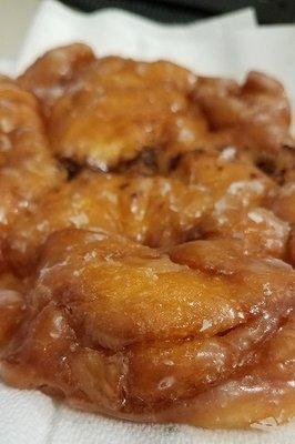 Apple fritter.  "Could've" used a bit more apple, but it was good.