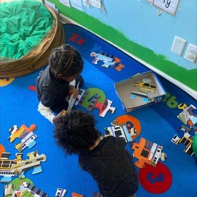 Working the brain muscles with puzzles is so important and the children have fun while learning