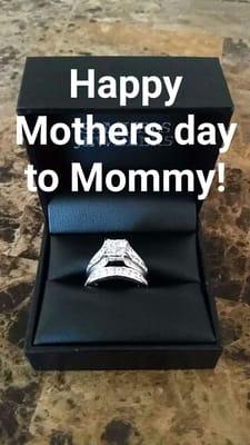 Beautifully Crafted 2 Carat for the Greatest Mommy and Wife in the world!