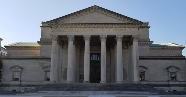 Imposing Front Entrance