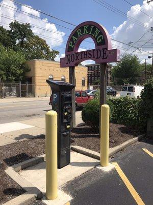 Northside parking and pay station