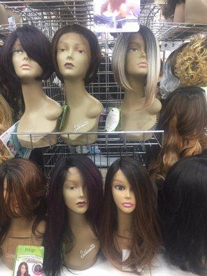 Lace front wigs