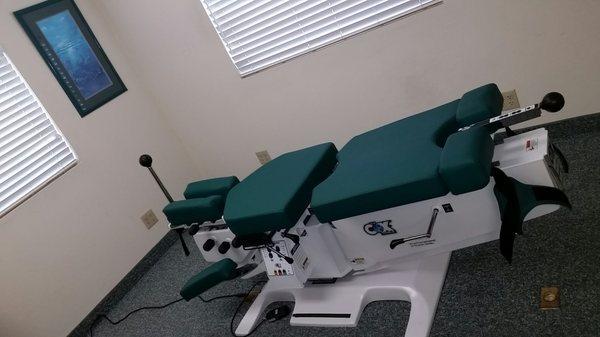 Dr. Greenwood is the only chiropractor in southern MIssouri who utilizes the Cox flexion distraction table.