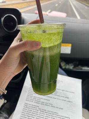 Green goddess juice 24 oz