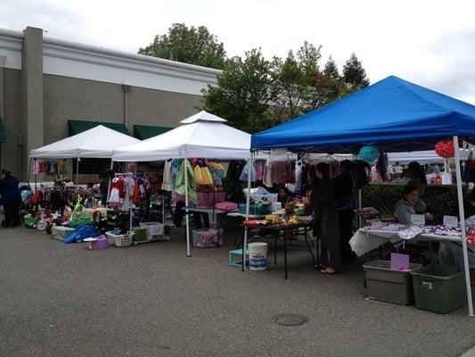 Minikin market 4/27/14, about 12 vendors