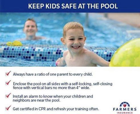 Keep kids safe at the pool!