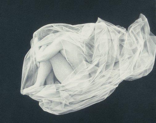 "Ravelling"
 Graphite on paper
 Ruth Gregory