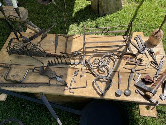 Blacksmith table