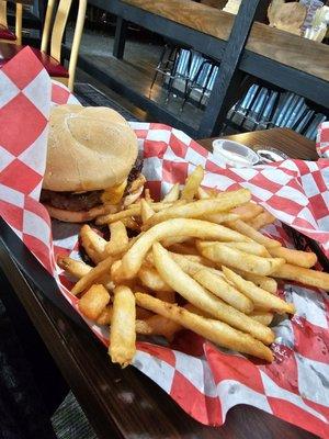 Bacon cheeseburger