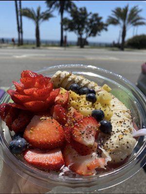 The best Acai bowl I've ever had.  Refreshing, clean and healthy.  Delicious!