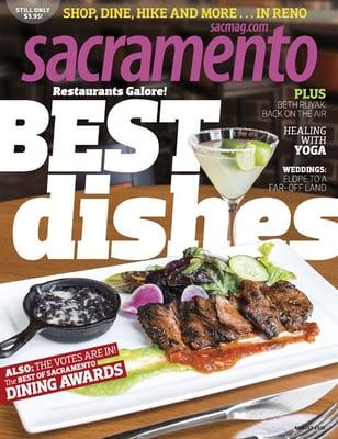 Sacramento Magazine August 2012. Sacramento Restaurants. The Best dishes at local Sacramento restaurants.