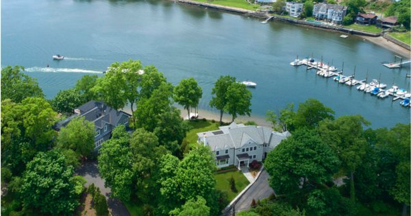 Waterfront Retreat on Byram Shore Road, sold 2018