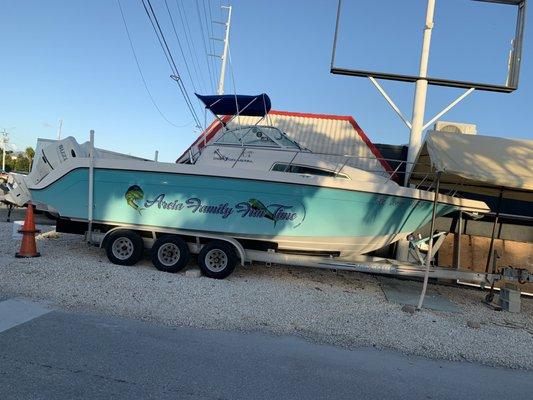 Vehicle wrap with uv protection